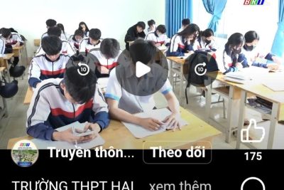 TRƯỜNG THPT HAI BÀ TRƯNG CHỦ ĐỘNG ÔN LUYỆN THI TỐT NGHIỆP 2026